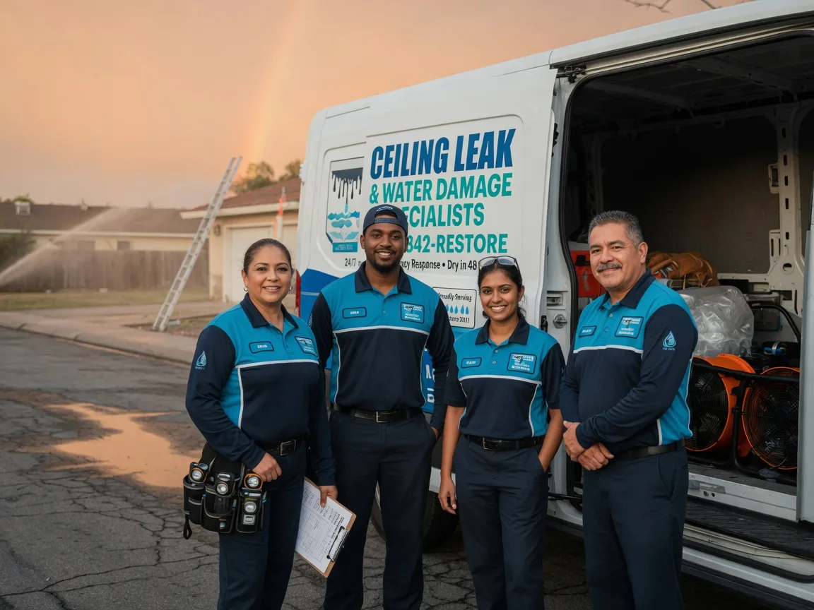 Ceiling Leak Cleanup company in Washburn, TN