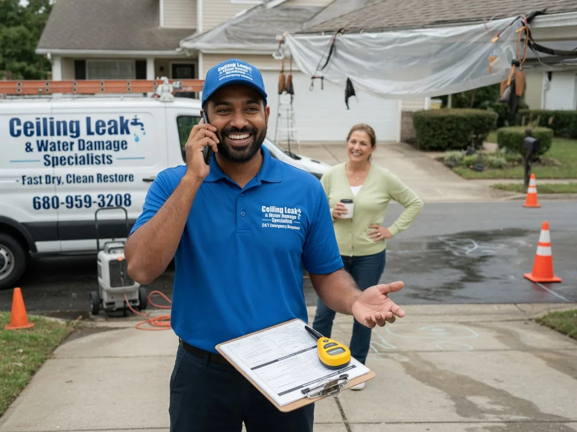 Ceiling Leak Cleanup Washburn, TN FAQs